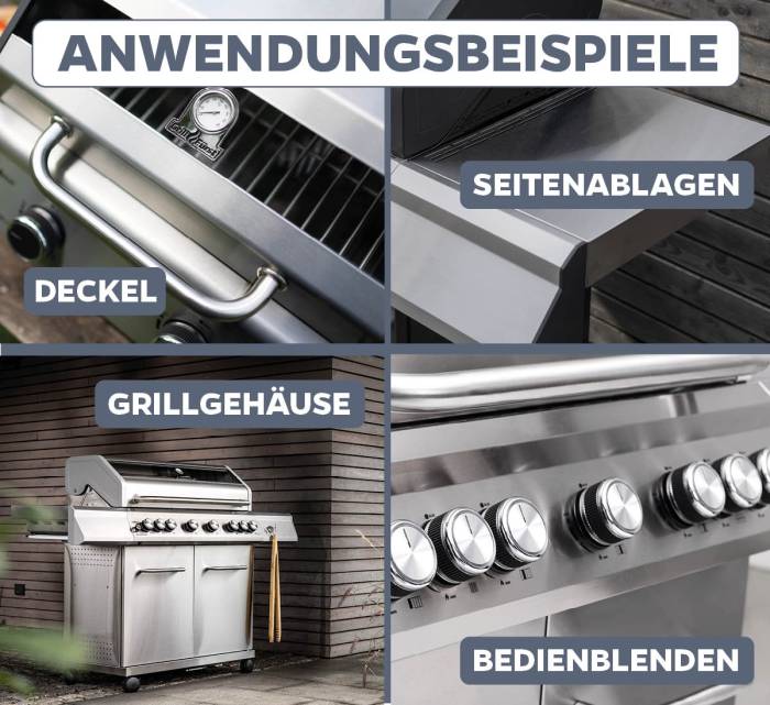 Anwendungsbeispiele für Grillreiniger