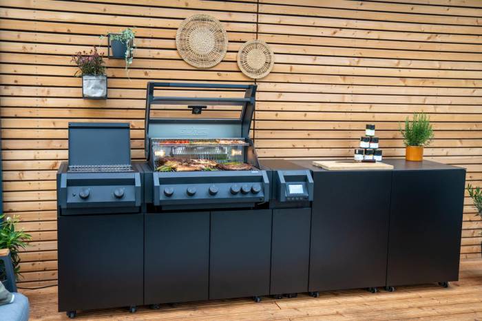 Grillfürst Moments Independence Smart Grillstation mit Sideboard