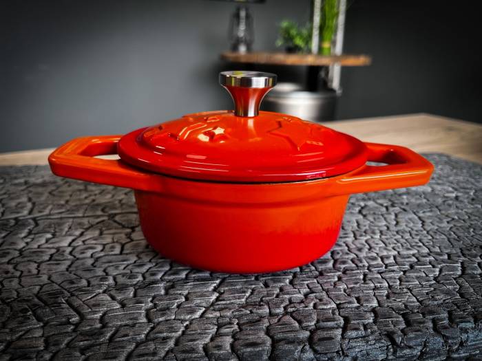 Grillfürst Sternentöpfchen XS in Orange