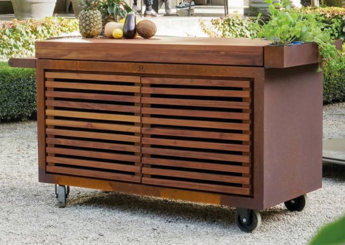 OFYR Storage Insert PRO Large - Teakholz Schrankeinsatz für die OFYR PRO Kollektion