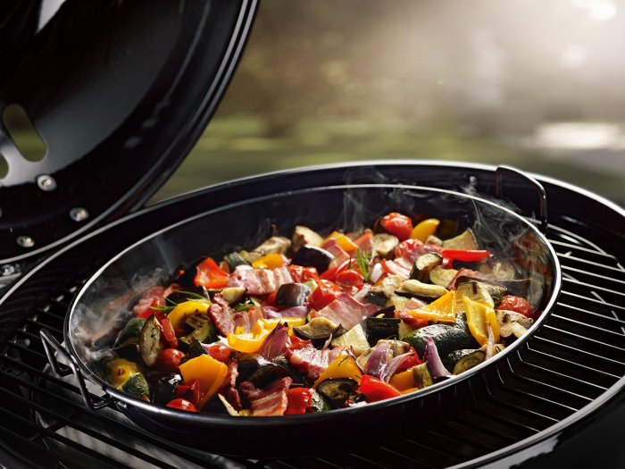 Outdoorchef Pfanne mit emaillierter Oberfläche