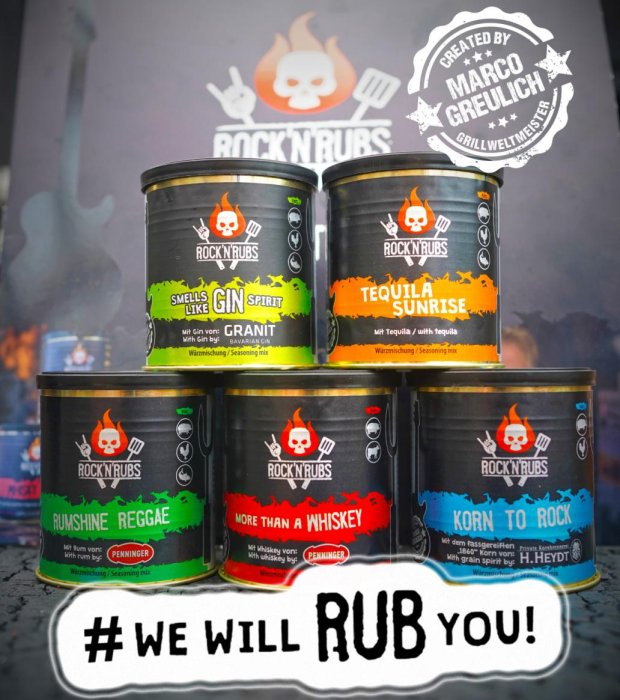 Außergewöhnlich leckere BBQ Rubs von Marco Greulich