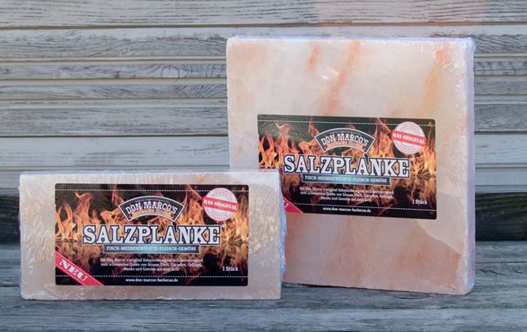 Das Original: Don Marco´s Salzplanke in verschiedenen Größen