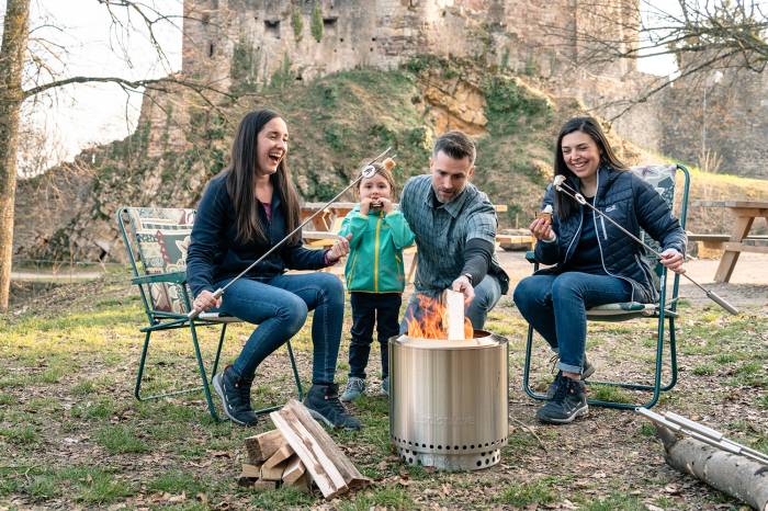 Kompakte Varianten der Solo Stove Feuerschale für Camping
