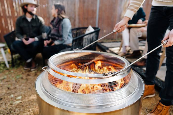 Reduziert den Funkenflug - Solo Stove Funkenschutz