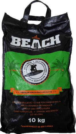 BlackSellig Beach Kokosbriketts 10 kg