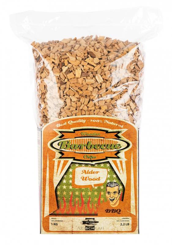Axtschlag Räucherchips Erle 1kg