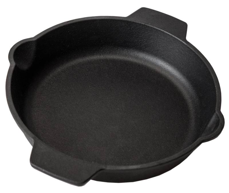 Grillfürst Gusseisenpfanne mit 2 Griffen Ø 25 cm
