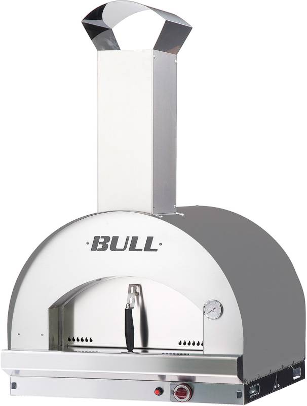 BULL Pizzaofen Gas L - Built-In Einbauofen 60 x 60 cm
