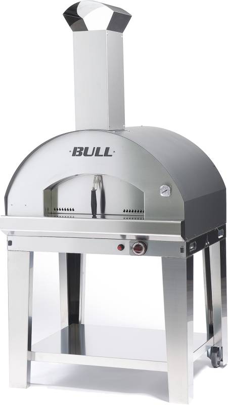 BULL Pizzaofen Gas XL - Standgerät 80 x 60 cm