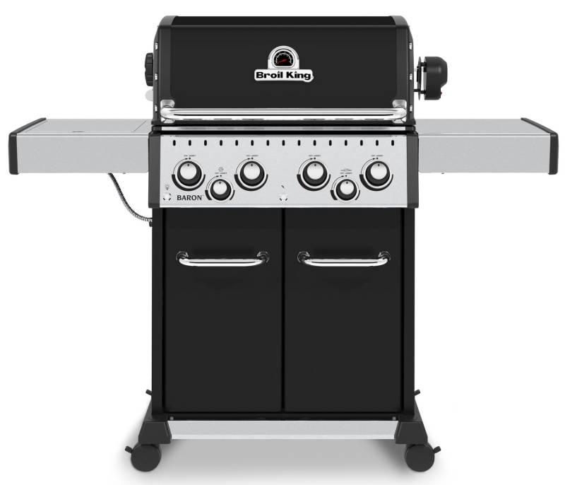 Broil King Baron 490 Black Gasgrill inkl. Drehspieß