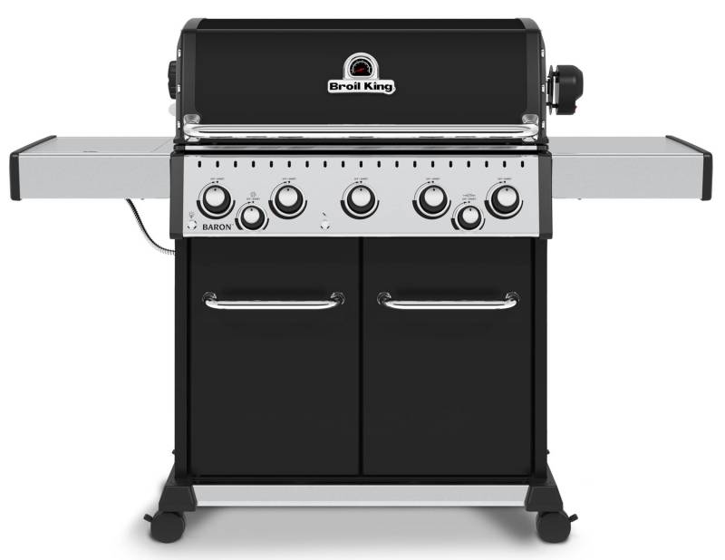 Broil King Baron 590 Black Gasgrill inkl. Drehspieß