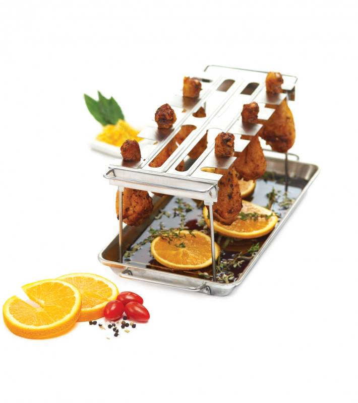 Broil King Hähnchenschenkel Halter / Wing Rack