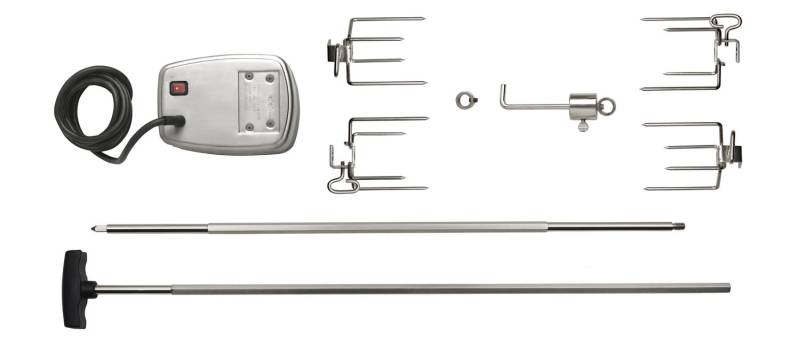 Napoleon Drehspieß / Rotisserie Set Comm. Quality für Prestige Pro 825