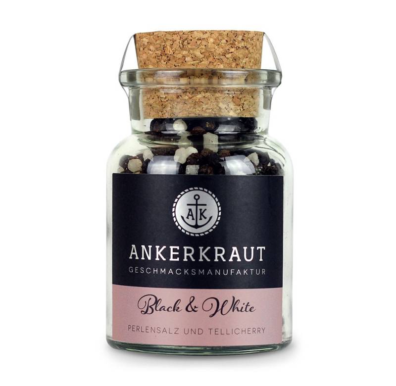 Ankerkraut Black & White Pfeffer, 115 g Glas