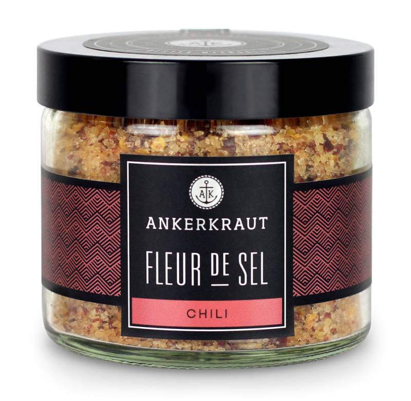 Ankerkraut Fleur de Sel - Chili, 150 g Glas