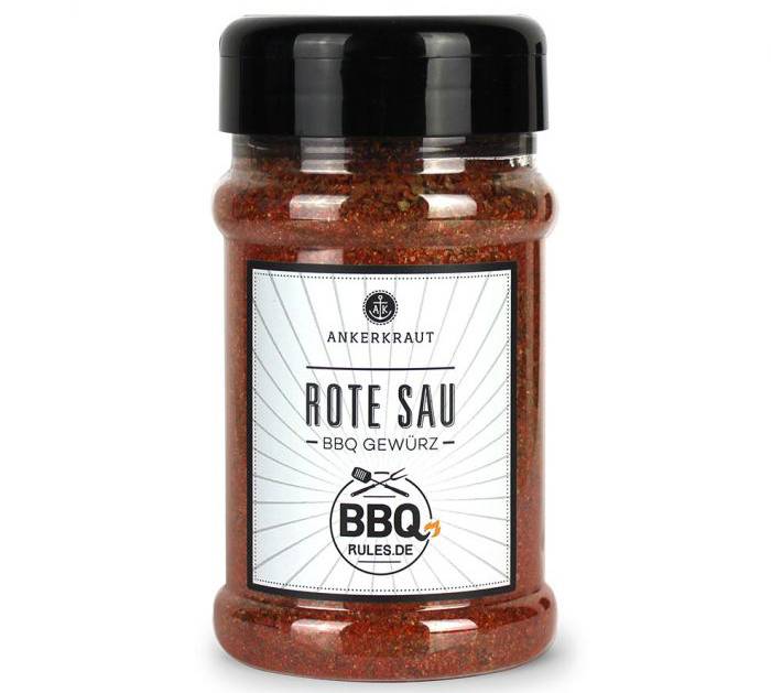 Ankerkraut Rote Sau, BBQ Rub, 210g Streuer