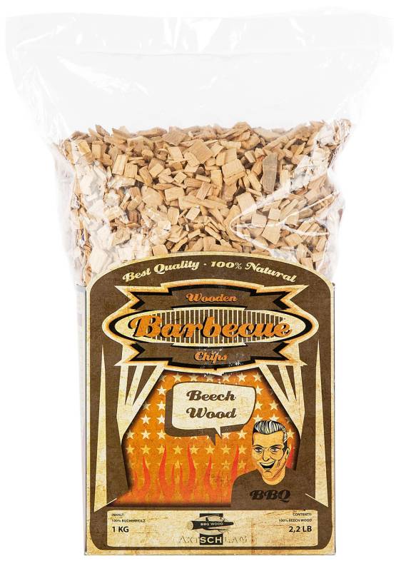 Axtschlag Räucherchips Buche / Wood Chips Beech - 1 kg