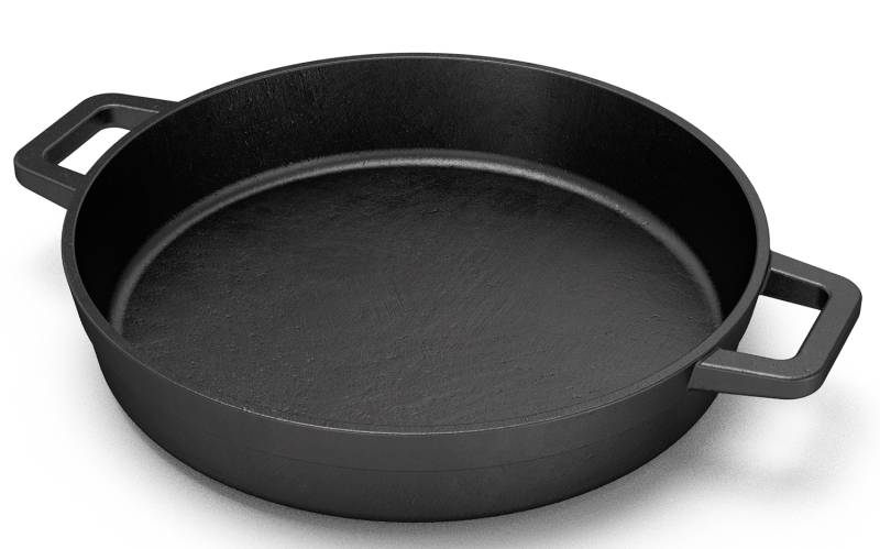 The Bastard Frypan / Gusseisenpfanne mit 2 Griffen Large Ø 28 cm