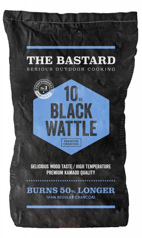 The Bastard Holzkohle Black Wattle - FSC zertifiziert - 10 kg