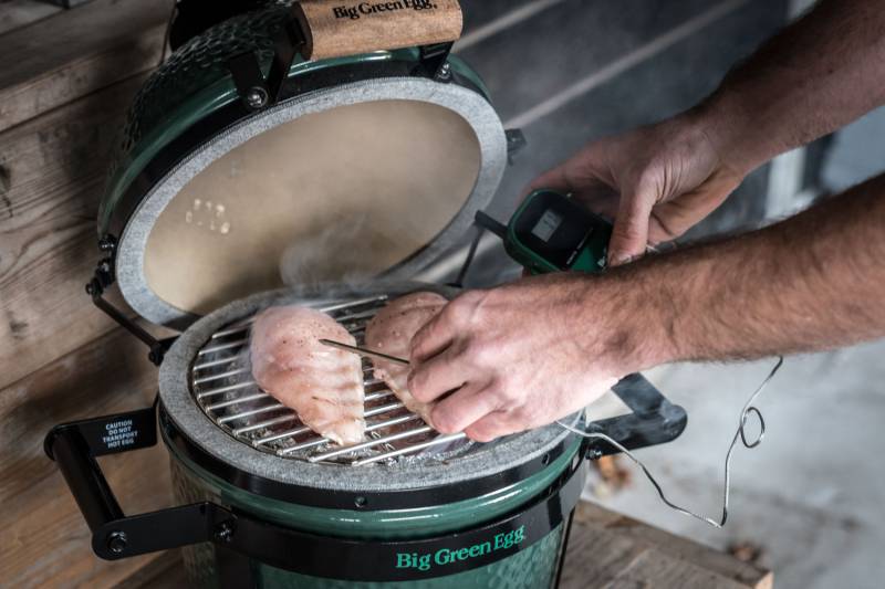 Big Green Egg Funk Grillthermometer mit 2 Temperaturfühlern