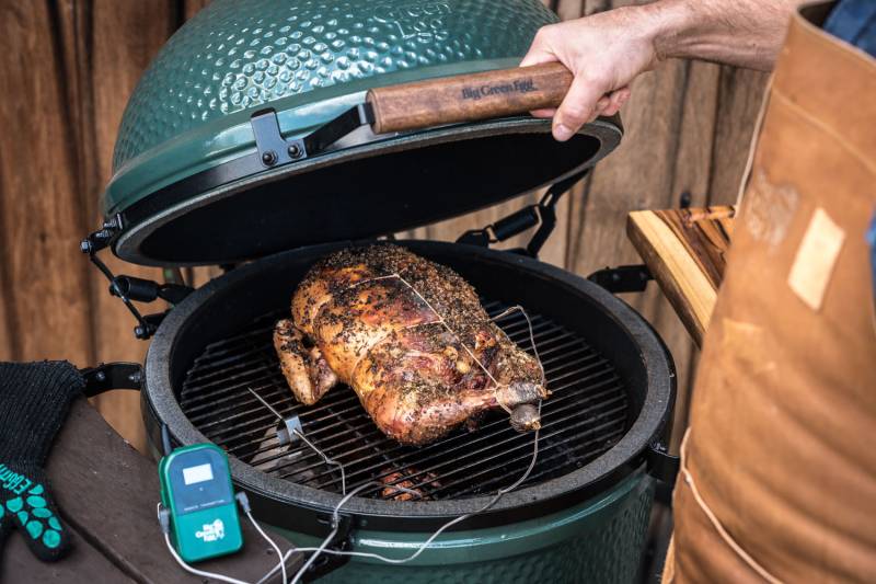 Big Green Egg Funk Grillthermometer mit 2 Temperaturfühlern