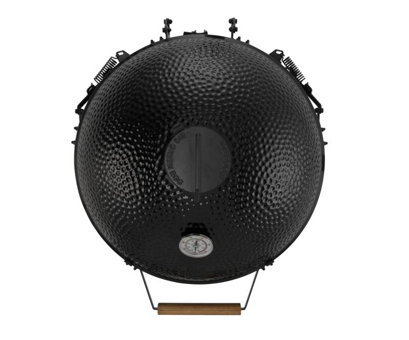 Outdoorchef HEAT Outdoor Küche 3-teilig: Big Green Egg The Onyx XLarge Keramikgrill + Caso BBQ Cooler - mit Arbeitsplatte aus Granit