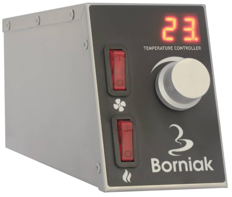 Borniak Simple Digitalsteuerung 150°C für Smoker Edelstahl