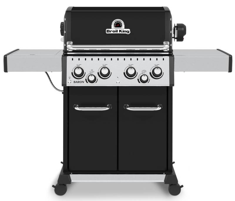 Broil King Baron 490 Black Gasgrill inkl. Drehspieß - Modell 2025