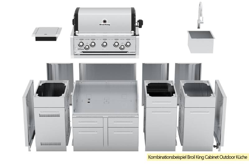 Broil King Outdoor Küche - Schrank Eckelement / Eckmodul 90°