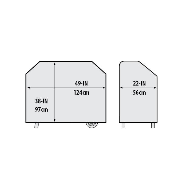 Broil King Abdeckhaube für Pellet Smoker Baron/Crown 500