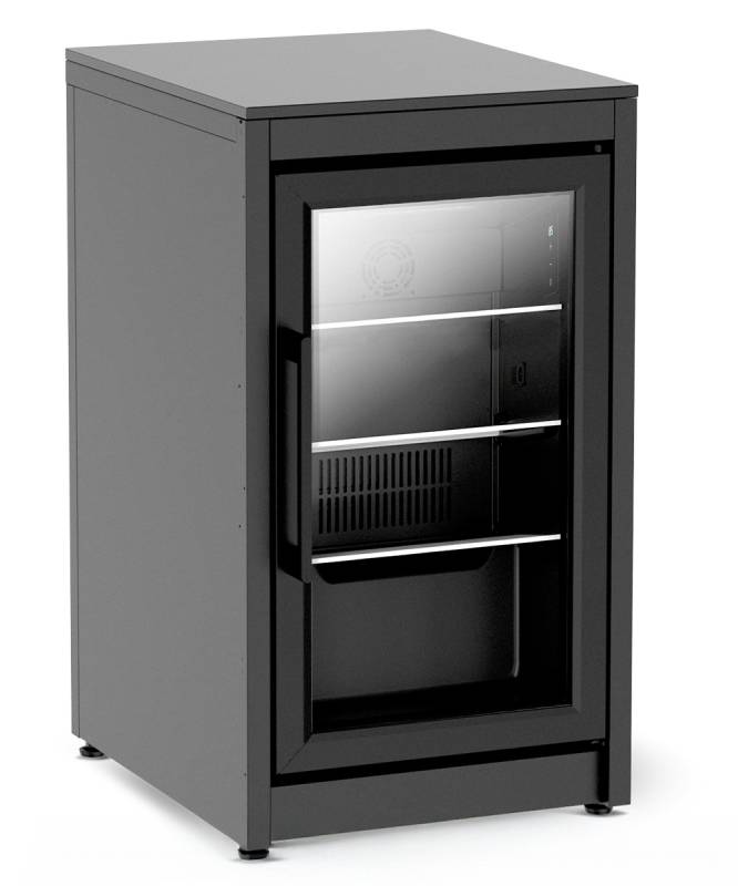 Cozze Outdoor Küche Elements - Kühlschrankmodul, 52 cm inkl. Arbeitsplatte (HPL)