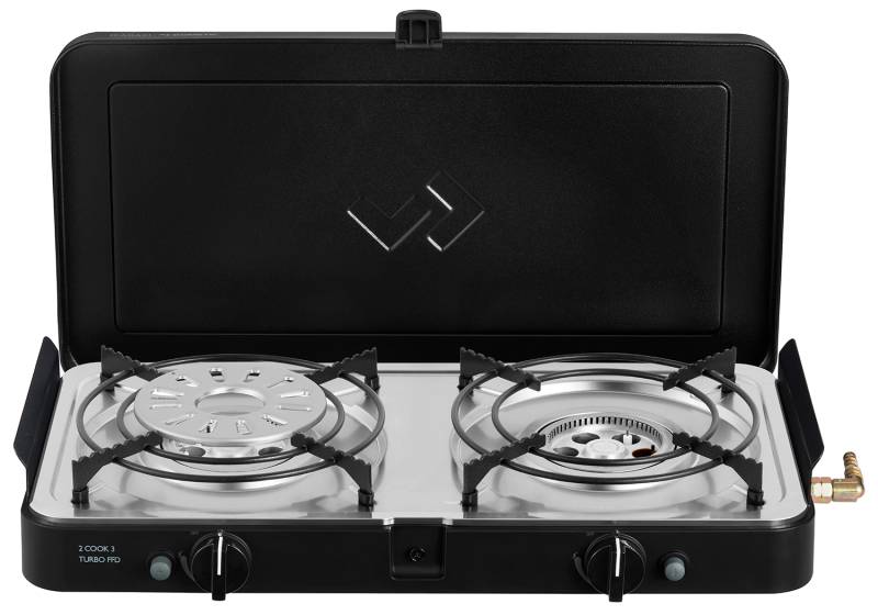 CADAC Camping Gaskocher 2-Cook 3 Turbo FFD Stove / 30mbar