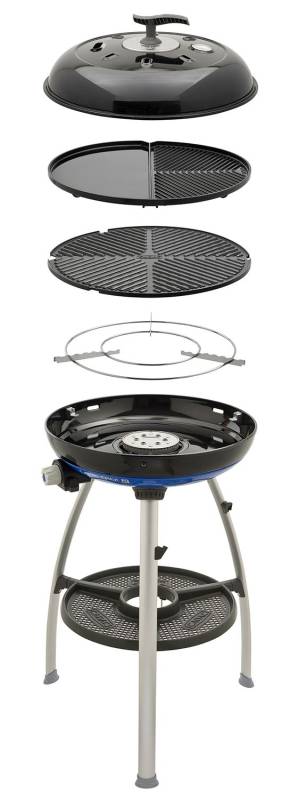 CADAC Camping Gasgrill Carri Chef 50 / BBQ + Grill2Braai + Dome - 30mbar