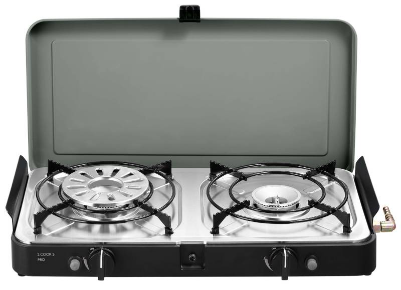 CADAC Camping Gaskocher 2-Cook 3 Pro Deluxe / 50mbar