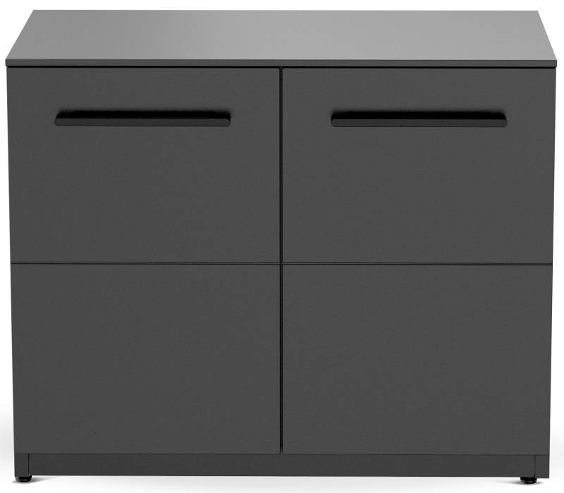 COZZE Outdoor Küche Elements - Schrank mit Türen, 110 cm inkl. Arbeitsplatte (HPL)