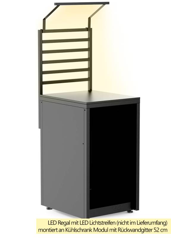 COZZE Outdoor Küche Elements - LED Halterung für Rückwand 52 cm