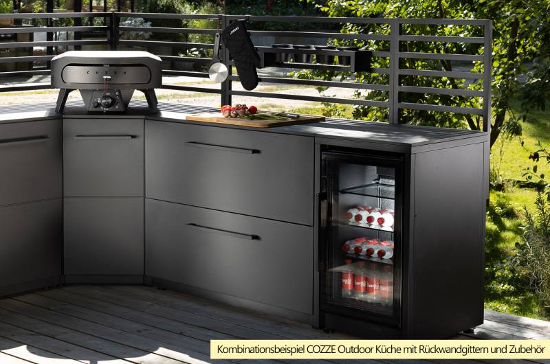COZZE Rückwandgitter 52 cm für Outdoor Küche Elements