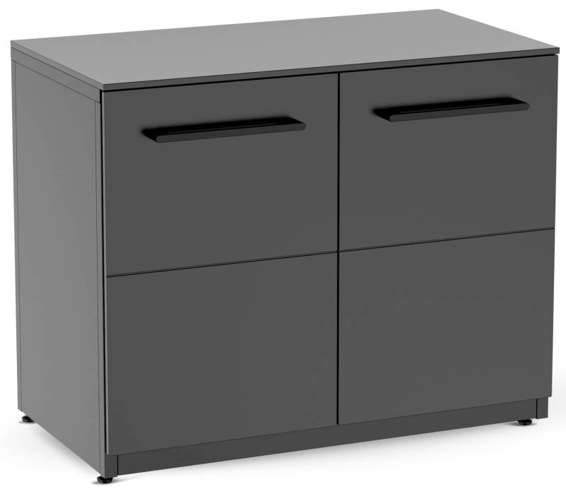 COZZE Outdoor Küche Elements - Schrank mit Türen, 110 cm inkl. Arbeitsplatte (HPL)