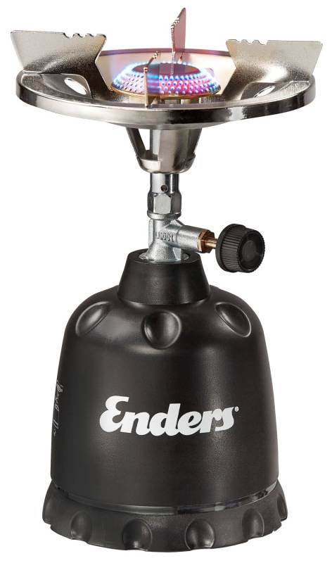 Enders Gaskocher Olymp - Set mit Gaskartuschen & Campinglampe