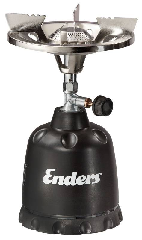 Enders Gaskocher Olymp - Set mit Gaskartuschen & Campinglampe