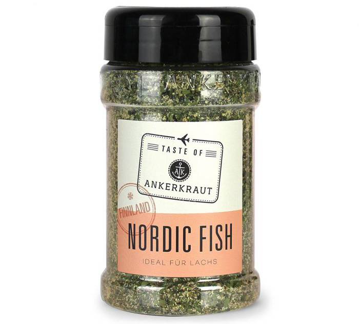 Ankerkraut Finnland, Nordic Fish, 230g Streuer