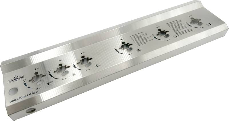 Grillfürst Ersatzteil: Bedienblende G510 / G510 Feuerwehrgrill