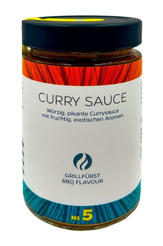 Grillfürst BBQ Sauce - Curry Sauce - No. 5