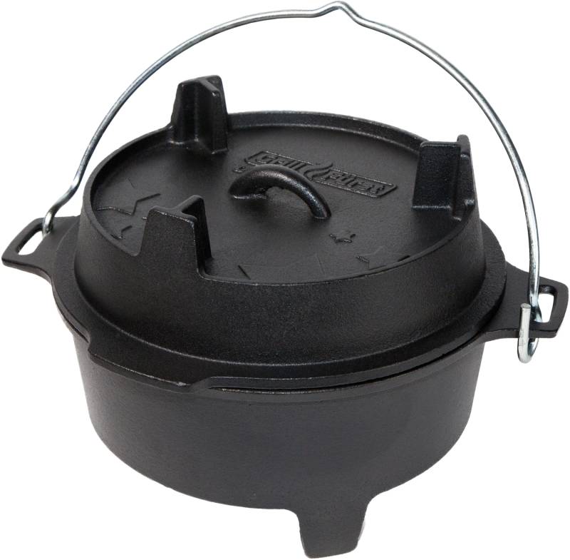 Grillfürst Dutch Oven BBQ Edition DO4 inkl. Grillfürst Tragetasche für Dutch Oven DO4