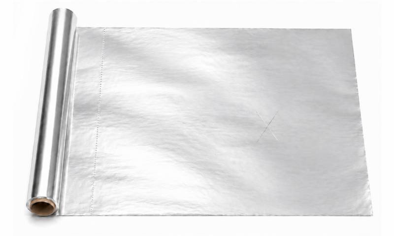 Grillfürst Easy Clean Alu-Einleger für die Fettwanne des Rösle Videro G3, Grillfürst G310 / P330 - 20 Stk., je 45,5 x 54 cm auf 10,8 Meter Rolle