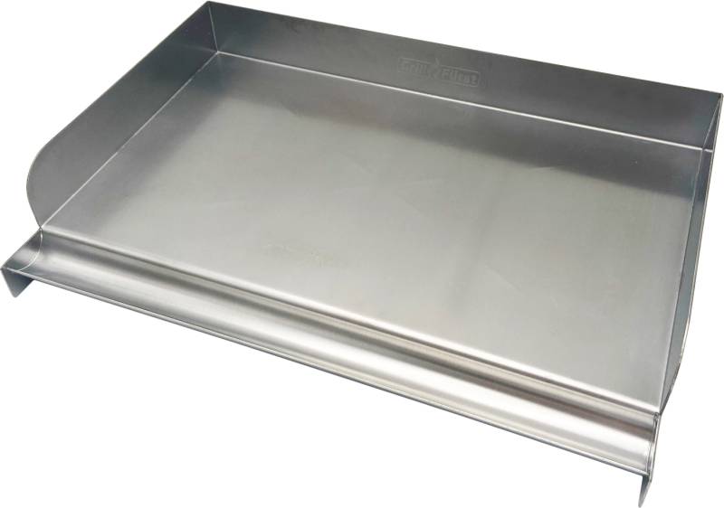 Grillfürst Edelstahl Plancha / Grillplatte / Teppanyaki Pfanne Größe M  - 41 x 28 cm