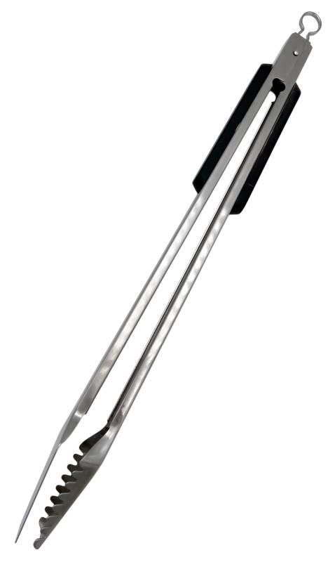 Grillfürst Premium Grillzange mit Spatelkopf 50 cm - Edelstahl