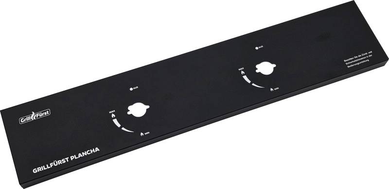 Grillfürst Ersatzteil: Bedienblende - Plancha Grill v2