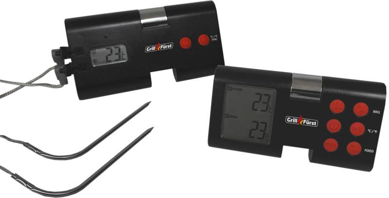Grillfürst Funk-Thermometer / Grillthermometer / Grillgut Thermometer
